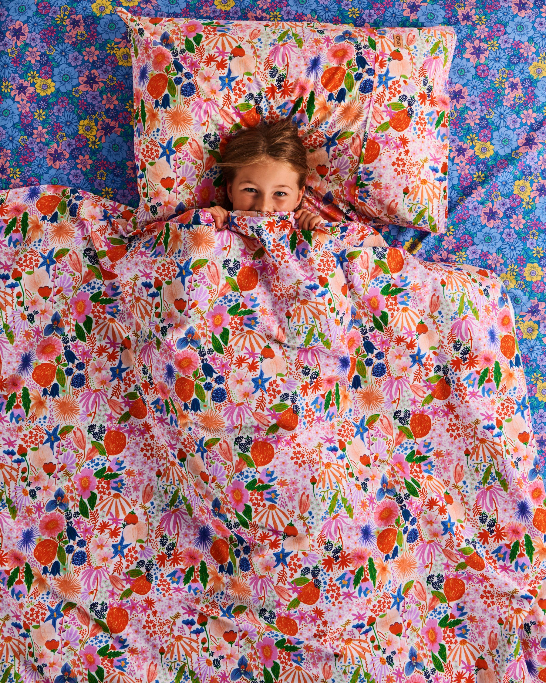 Bunch Of Fun Organic Cotton Fitted Sheet - Soft & Breathable Crib Mattress Cover for Baby Nursery (Twin, Full, Queen, King) | Hypoallergenic & Eco-Friendly Bedding for Safe Sleep