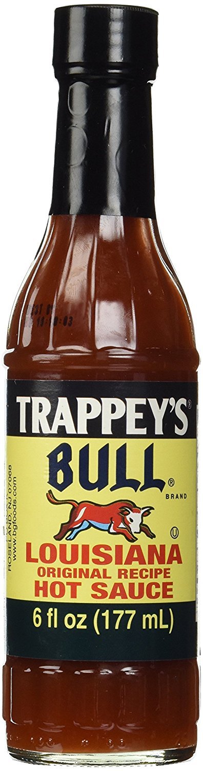 Trappey's Bull Brand Louisiana Hot Sauce - 6 Oz (Pack of 2) | Spicy Pepper Sauce for Wings, Tacos, BBQ & Seafood | Authentic Cajun Flavor