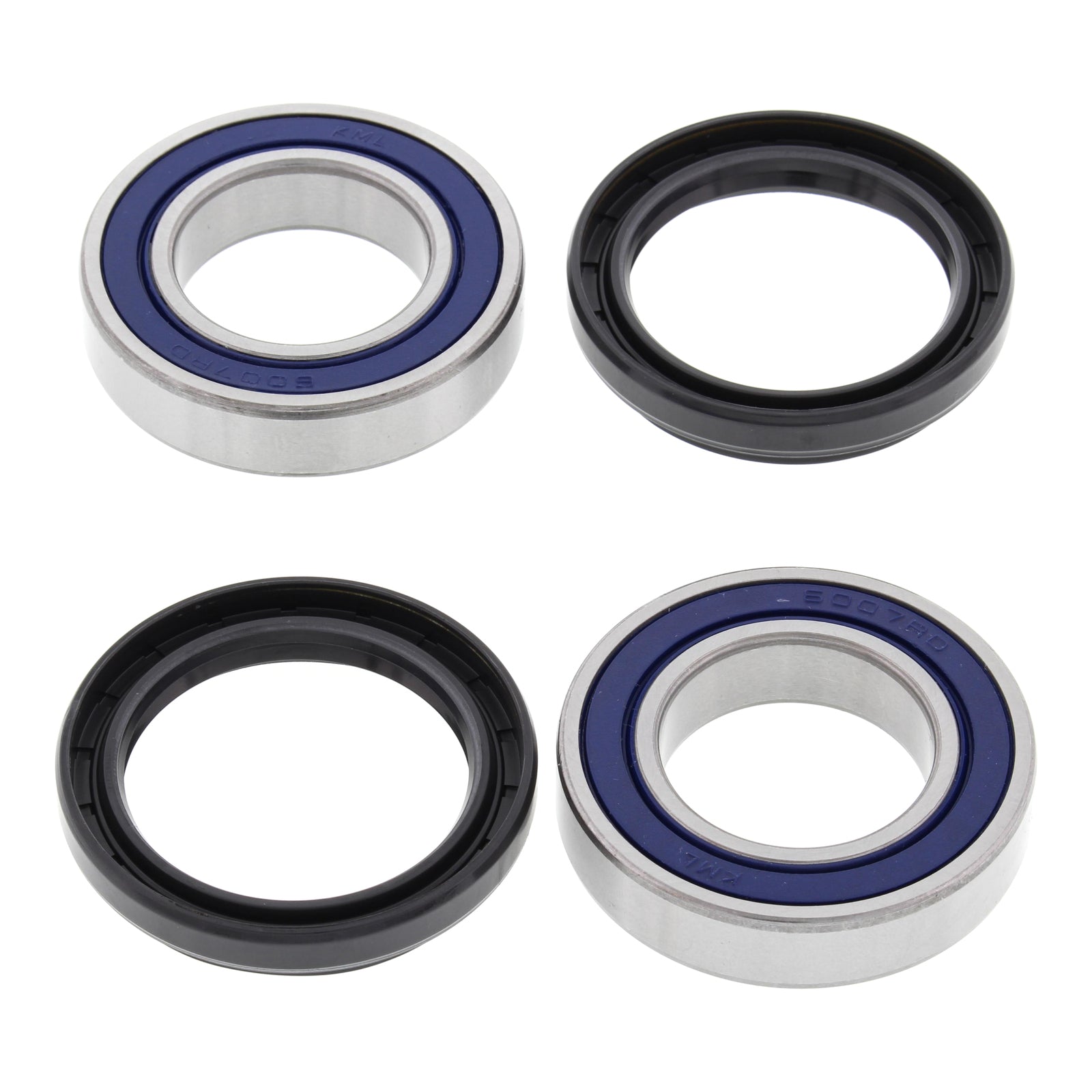 All Balls Racing Wheel Bearing Kit (25-1508) - High Performance Motorcycle Wheel Bearings for Smooth Ride & Durability - Perfect for Off-Road, Street Bikes & ATV Maintenance