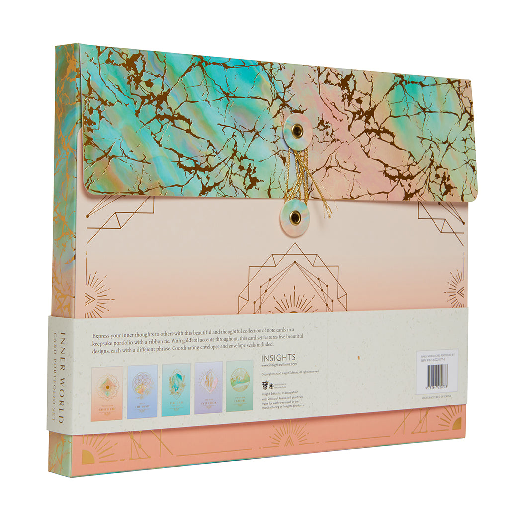 Inner World Card Portfolio Set - 20 Unique Greeting Cards for Birthdays, Holidays & Special Occasions | Perfect for Gifting & Collecting