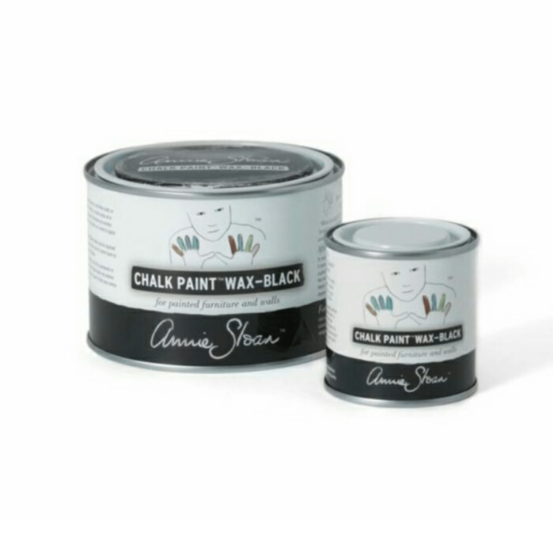Premium Black 500ml Chalk Paint Wax for Furniture & Home Decor - Perfect for DIY Projects, Vintage Finishes, and Upcycling Wooden Surfaces