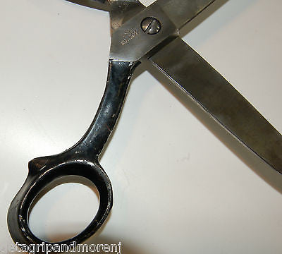 Compton Industrial Extra Large Heavy Duty Scissors - Professional Grade Cutting Tool for Fabric, Leather, Cardboard & More | Perfect for Crafting, DIY Projects & Industrial Use