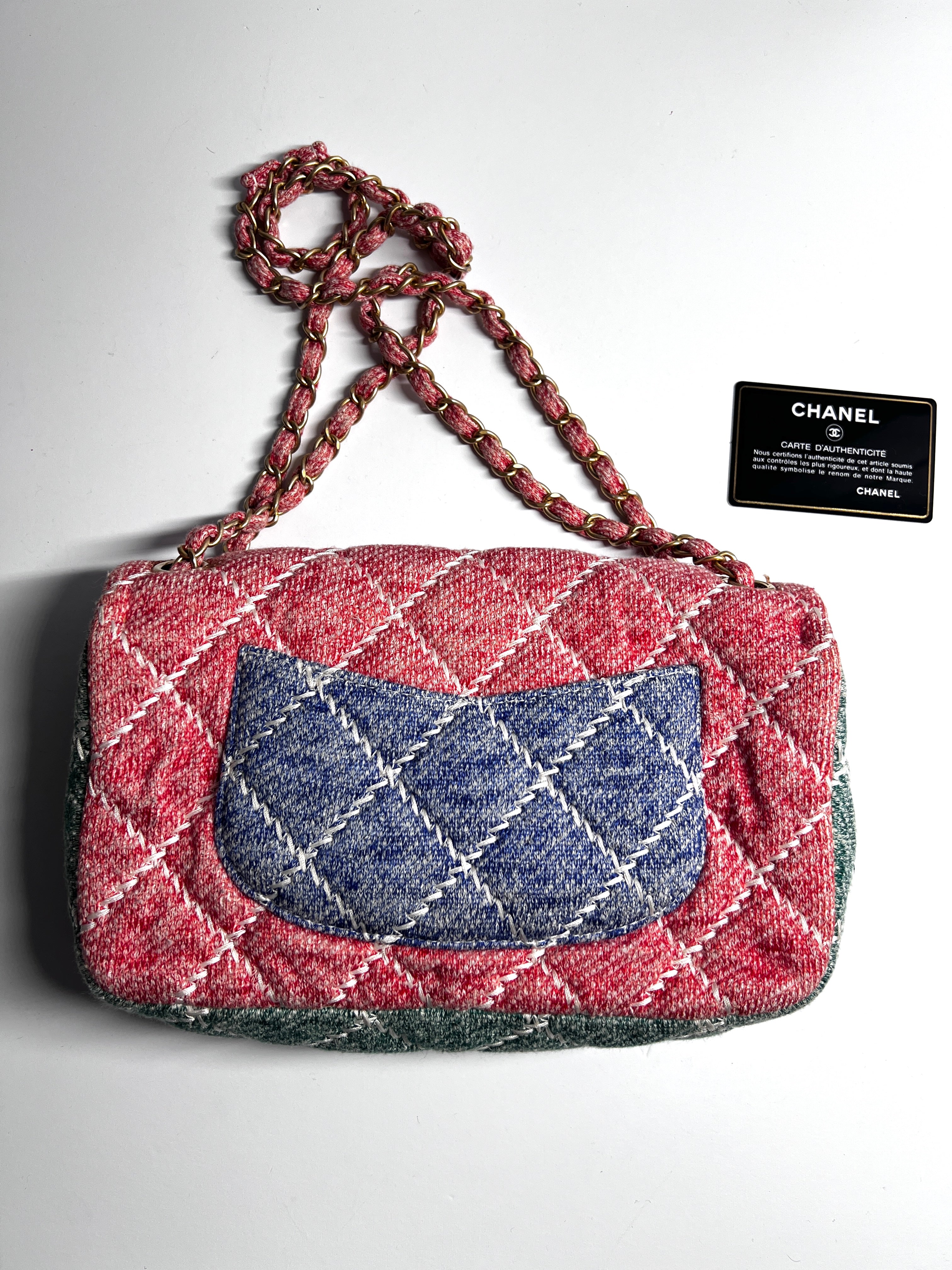 Chanel Timeless Multi-Color Flap Bag - Elegant Cloth Handbag for Women | Perfect for Parties, Weddings & Special Occasions