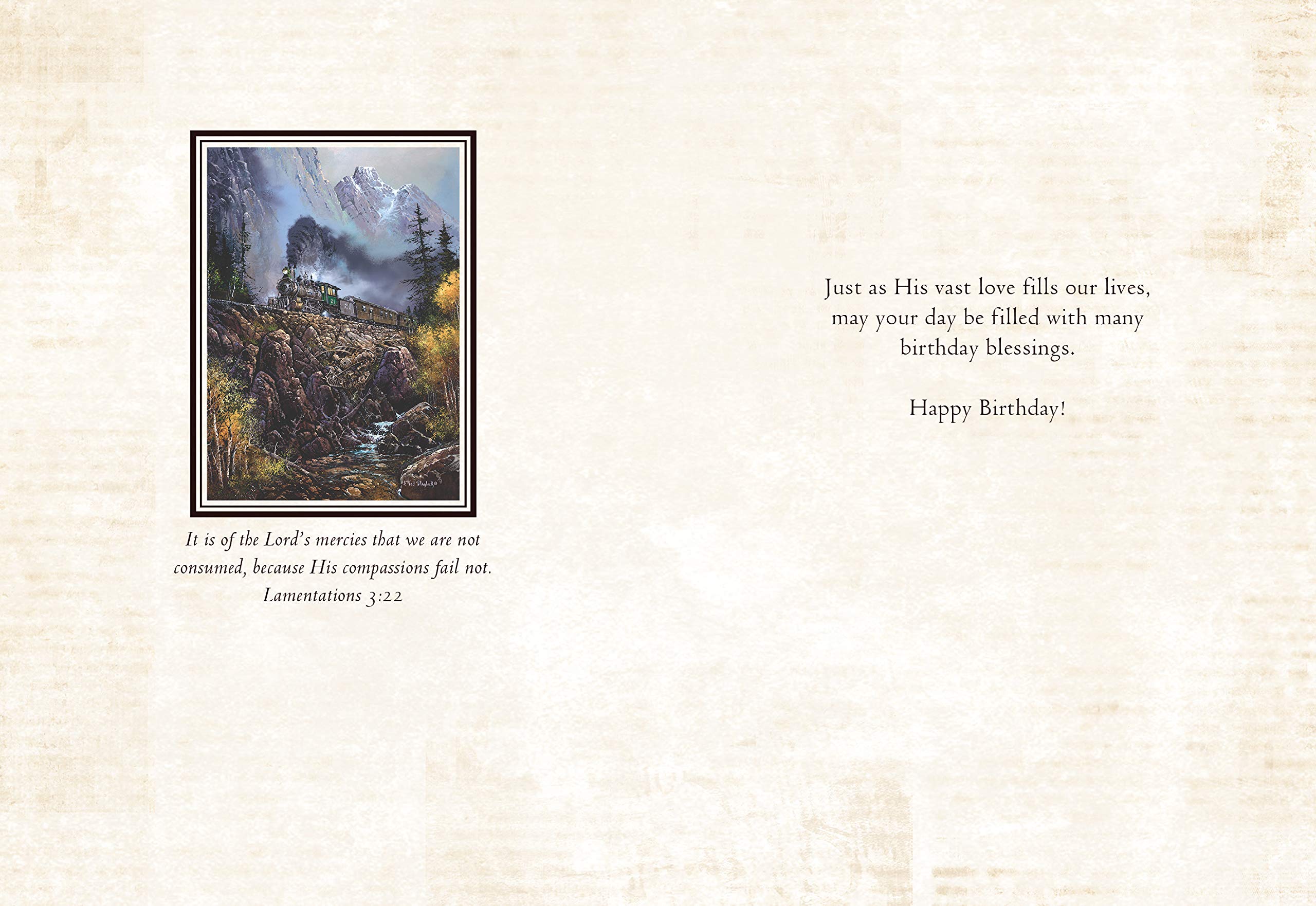 Krovena Birthday Greeting Cards - Box of 12 Train-Themed Cards for Birthday Wishes | Perfect for Train Enthusiasts, Kids Birthday Parties & Collectors