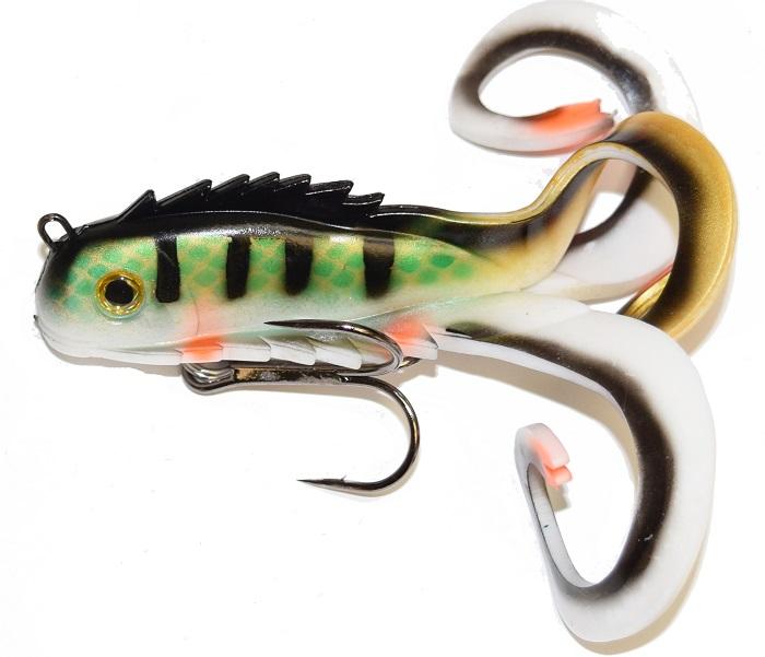 Chaos Tackle Micro Medussa Fishing Lures (2 Pack) - Perfect for Bass, Trout, and Panfish in Freshwater Lakes and Rivers