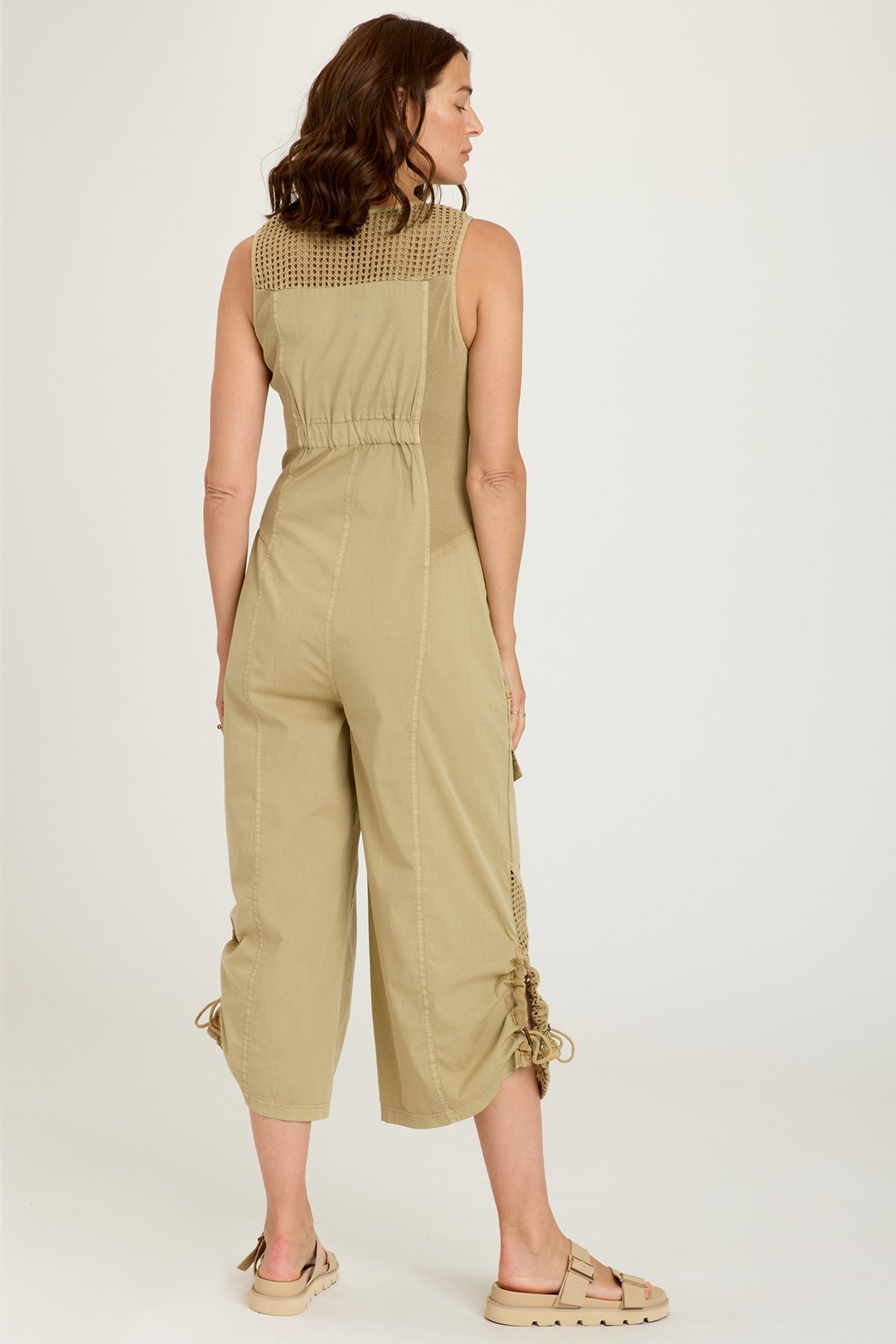 Kimeo Women's Jumpsuit - Linwood Sands Pigment Dye Romper | Casual Summer Outfit for Beach, Vacation & Outdoor Activities