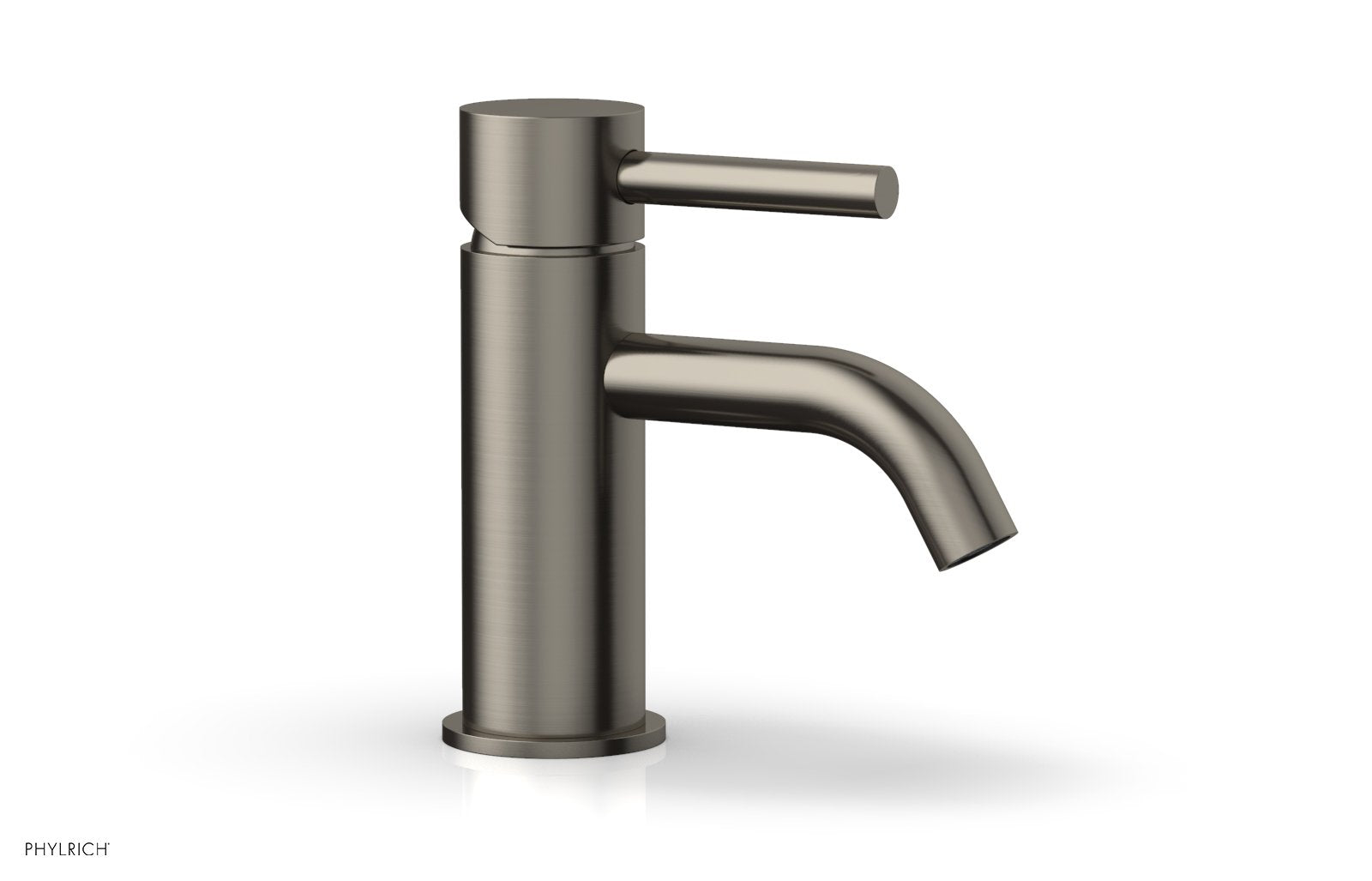 BASIC II Single Hole Bathroom Faucet with Lever Handle - Chrome Finish for Sink Vanity, Modern Waterfall Spout Design - Perfect for Home, Hotel & Restaurant Use