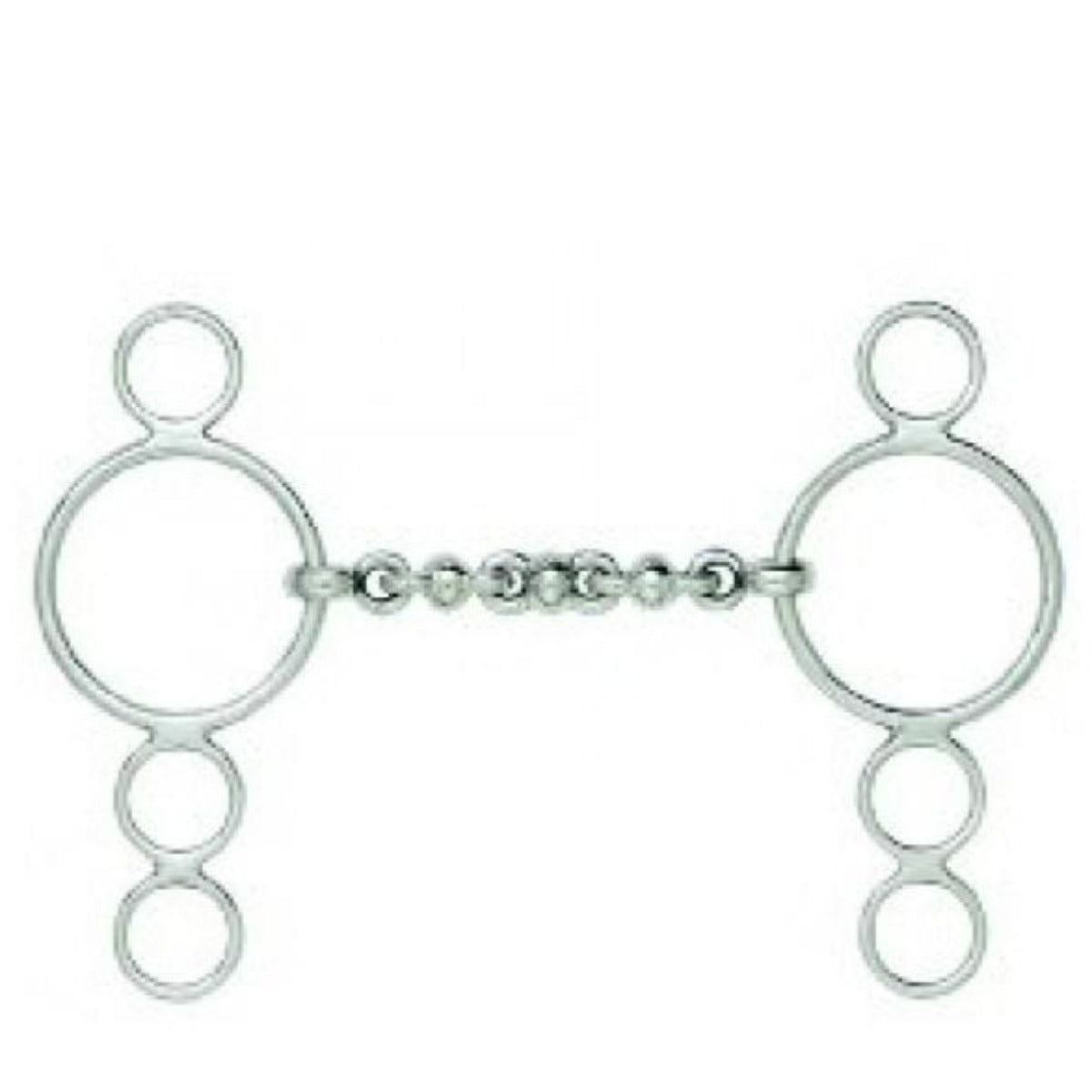 Centaur Pessoa Waterford Elevator Gag Bit - Stainless Steel Horse Training Bit for Dressage & Jumping - Perfect for English Riding & Show Competitions