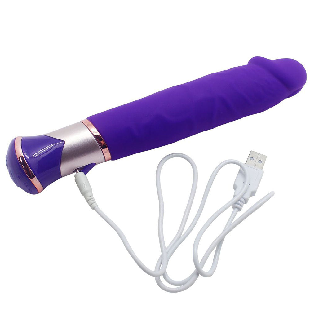 Rotating & Vibrating Silicone Pleasure Toy for Adults - Waterproof & Rechargeable for Couples & Solo Play - Perfect for Spicing Up Your Intimate Moments