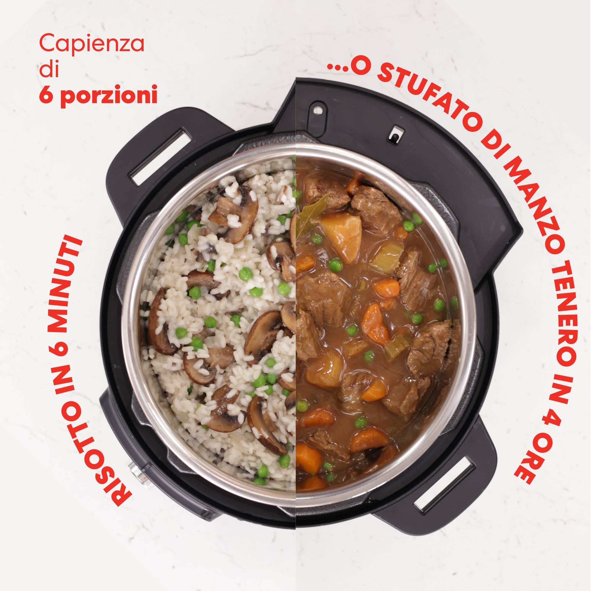 Instant Pot Duo Plus 9-in-1 Electric Pressure Cooker, Slow Cooker & Steamer with Whisper Quiet Technology - Perfect for Family Meals, Meal Prep & Healthy Cooking