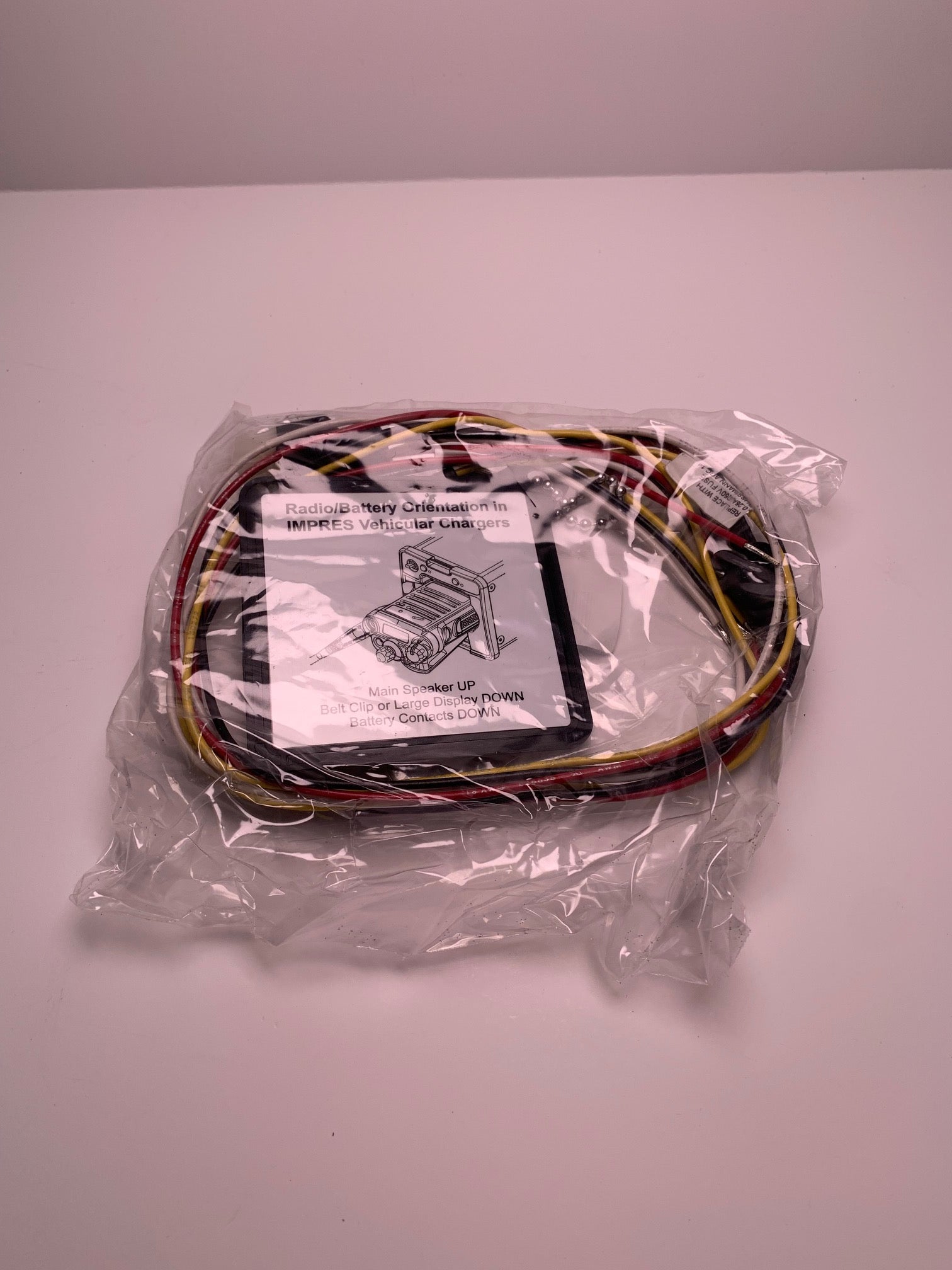 Motorola APX Vehicle Charger Wire Harness Plug 0189599P01 - Durable Power Supply for Police, Fire & Emergency Vehicles - Perfect for On-the-Go Charging in Public Safety Vehicles