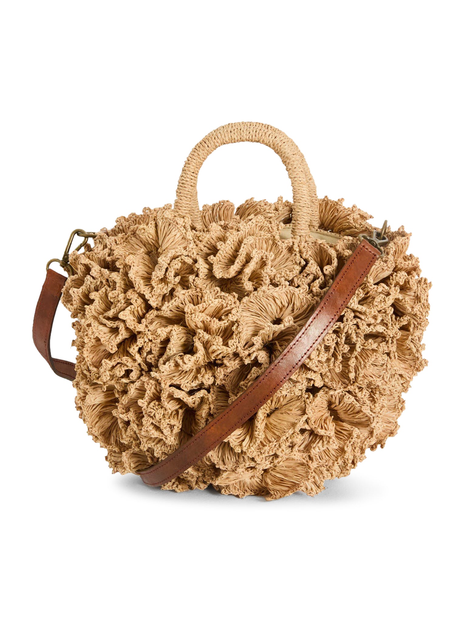Stylish Coral Raffia Handbag for Women - Trendy Summer Beach Tote Bag - Perfect for Vacation, Shopping & Outdoor Activities
