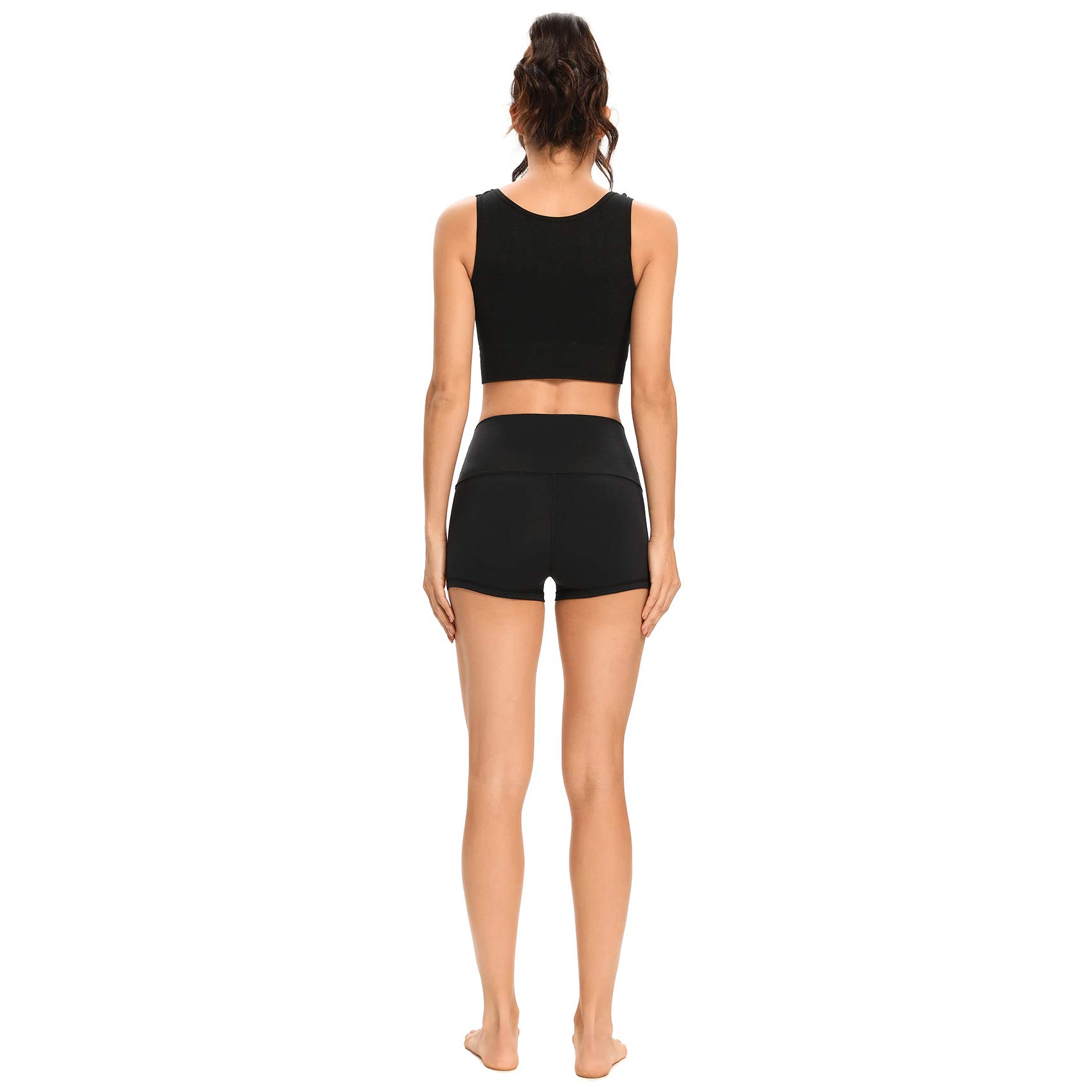LXNMGO High Waist Yoga Shorts for Women - 2