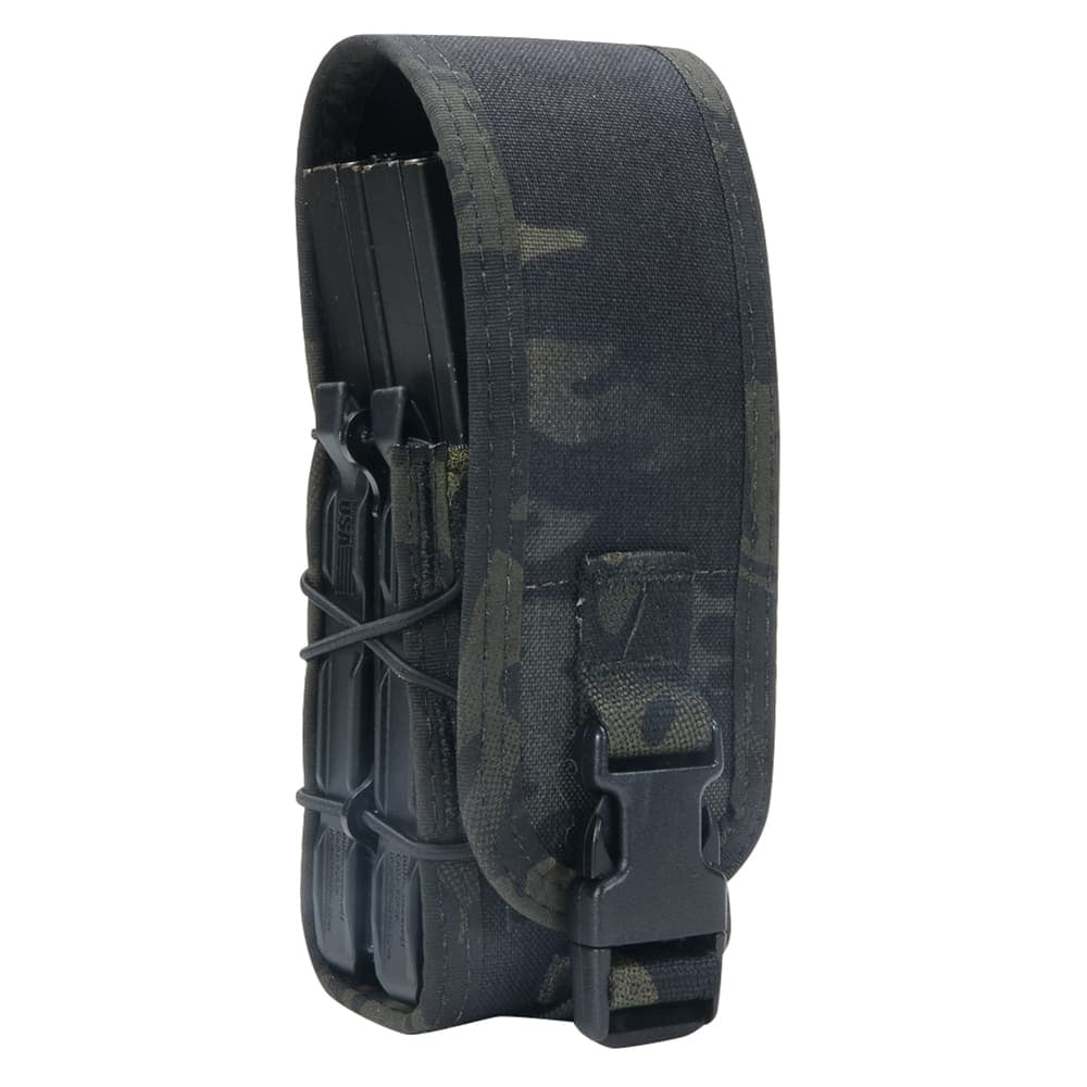 High Speed Gear X2R TACO Rifle Magazine Pouch - Durable USA-Made Tactical Molle Compatible Gun Accessory for Hunting, Shooting Range & Military Training