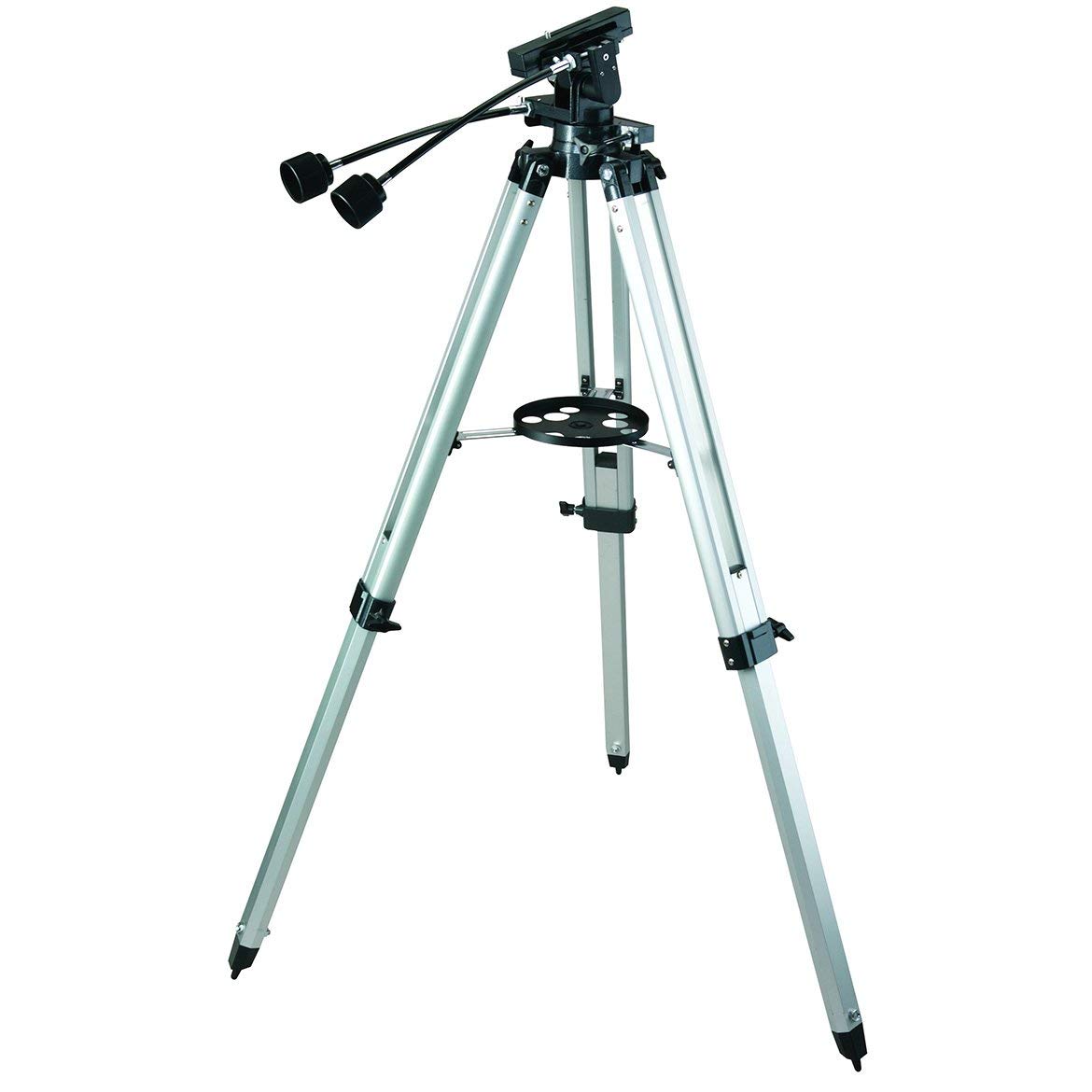 Celestron Heavy Duty Alt-Azimuth Tripod - Extendable Aluminum Tripod for Spotting Scopes, Binoculars, Cameras & Small Telescopes - Slow Motion Handles for Precise Adjustments - Perfect for Bird Watching, Astronomy & Photography