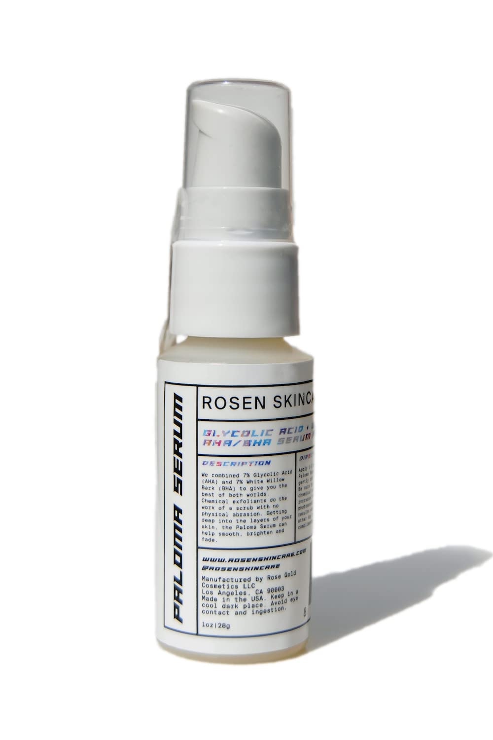 Best Natural Serum for Acne Scars & Dark Spots | Paloma Vitamin C Face Serum by ROSEN Skincare | Brightening Treatment for Clear Skin | Day & Night Use