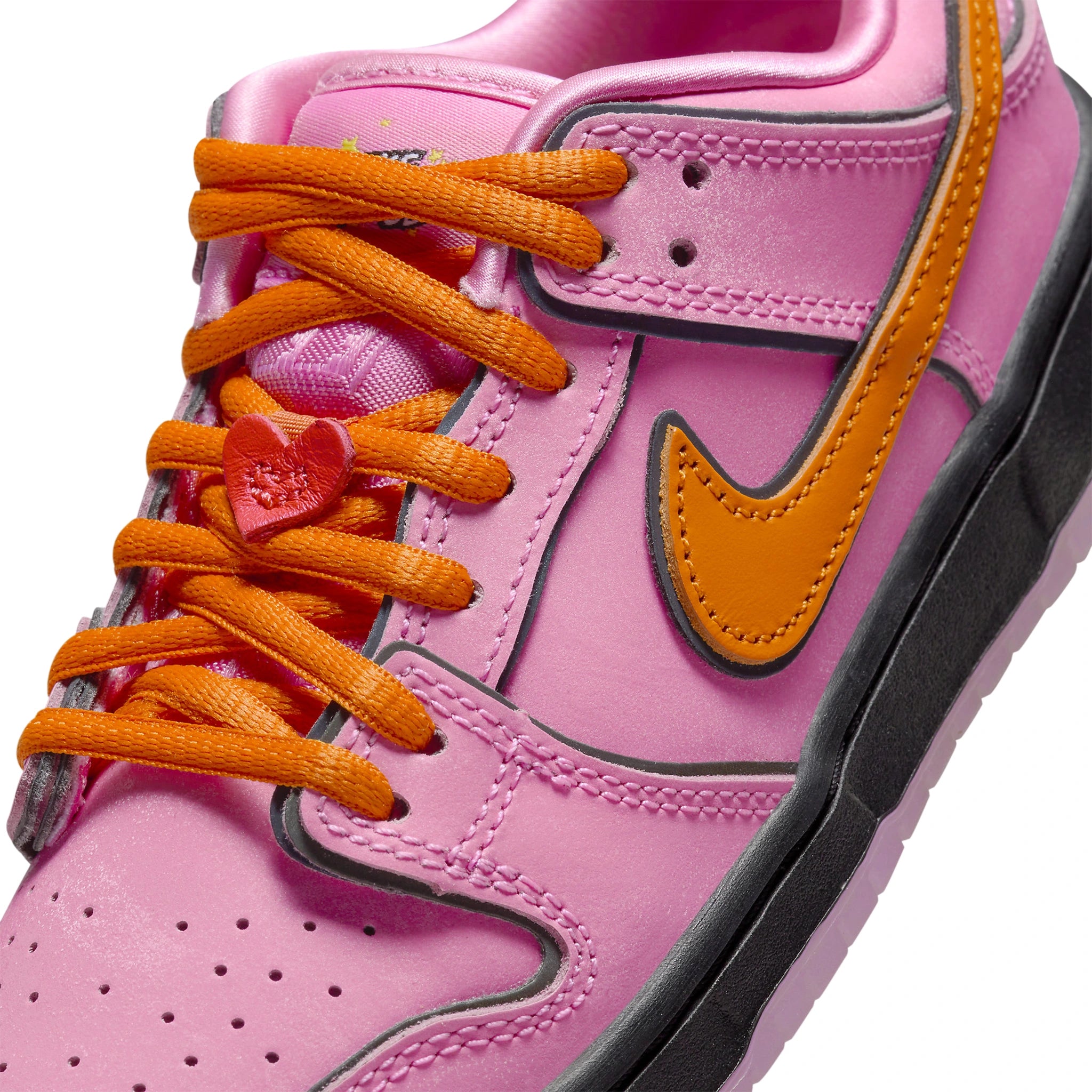 Powerpuff Girls x Nike SB Dunk Low Blossom Sneakers for Kids - Cartoon Inspired Basketball Shoes for Girls - Perfect for School, Playground & Skateboarding
