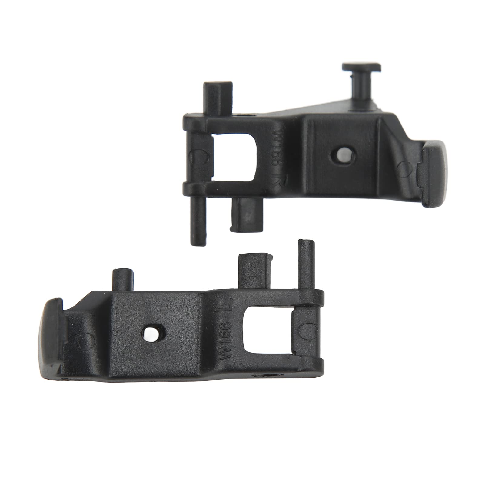 Car Armrest Box Buckle Locker - ABS Replacement Clip for Left/Right Console Repair (Part# 1666804103) | Perfect Fit for Vehicle Interior Maintenance & DIY Fixes