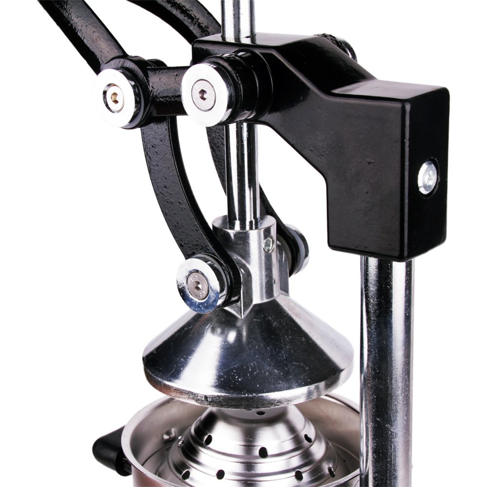 Commercial Manual Citrus Juicer Press - Heavy Duty Orange & Lemon Juice Squeezer Extractor for Restaurants, Bars & Homes (Black) - Perfect for Fresh Juice, Cocktails & Healthy Drinks