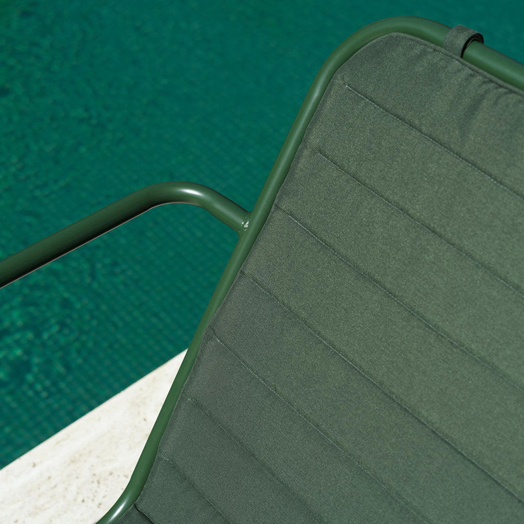 Premium Outdoor Chaise Lounge Chair Cushion - Waterproof & UV Resistant Patio Furniture Cushion for Poolside, Deck, and Backyard Relaxation