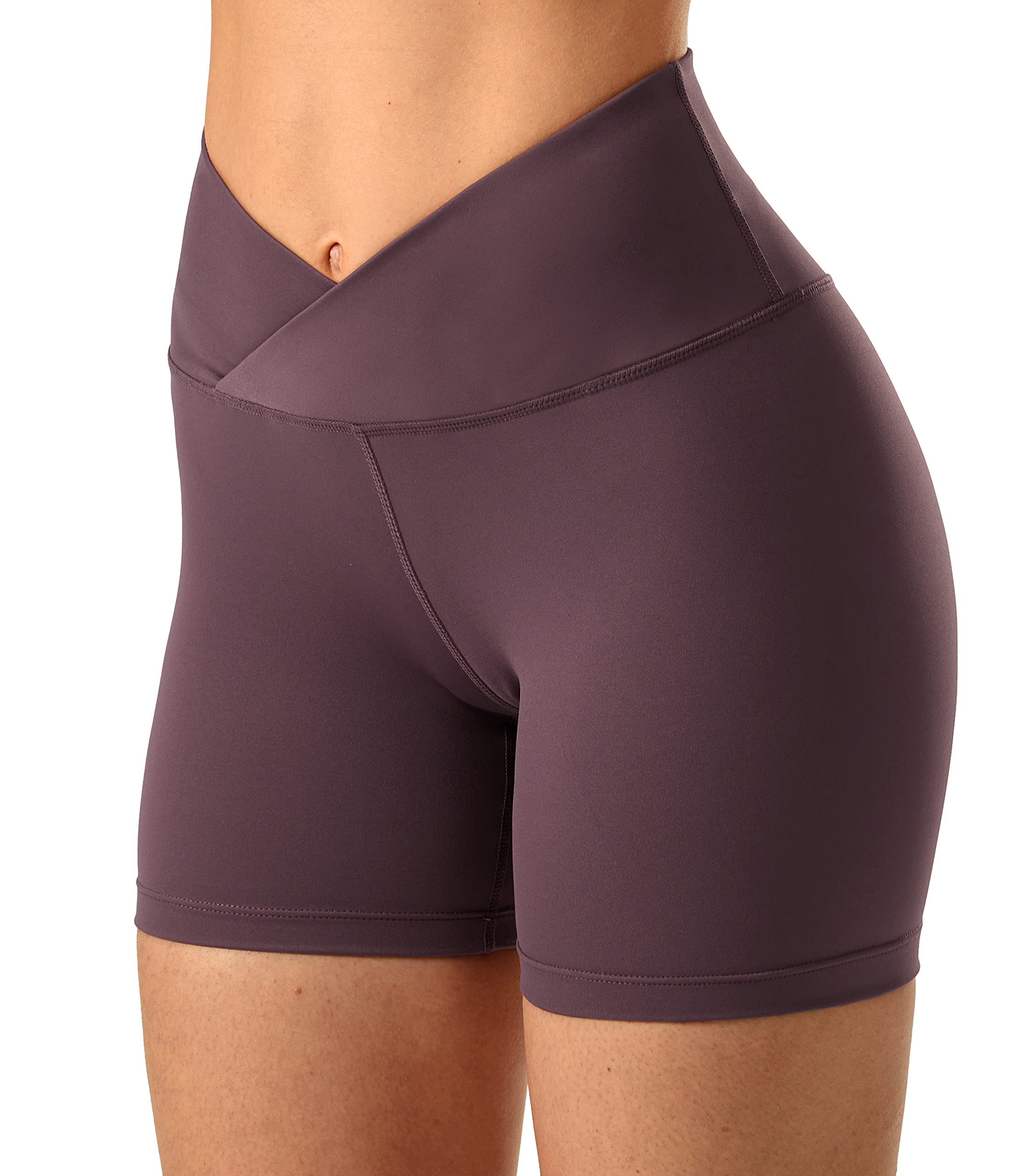Soothfeel Women's High Waisted Biker Shorts with Hidden Pockets - 5
