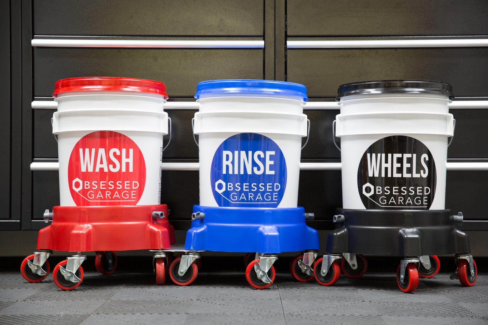 Premium 9-Piece Vinyl Bucket Set - Durable & Lightweight for Home, Garden, and Storage | Perfect for Organizing, Cleaning, and DIY Projects