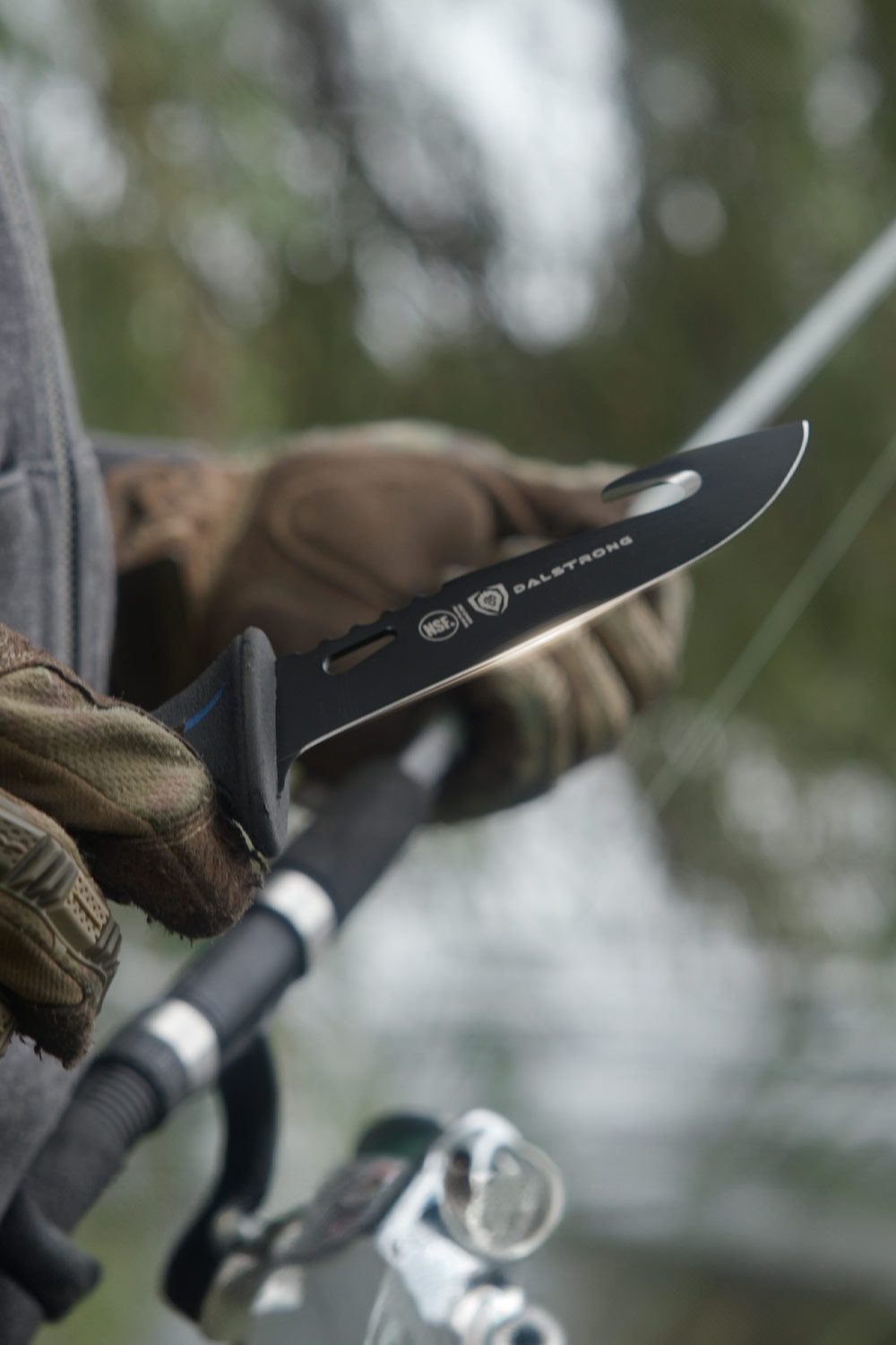 Dalstrong Hook Knife 5 - Night Shark Series | NSF Certified Kitchen Knife for Professional Chefs & Home Cooking | Perfect for Slicing, Dicing & Food Prep