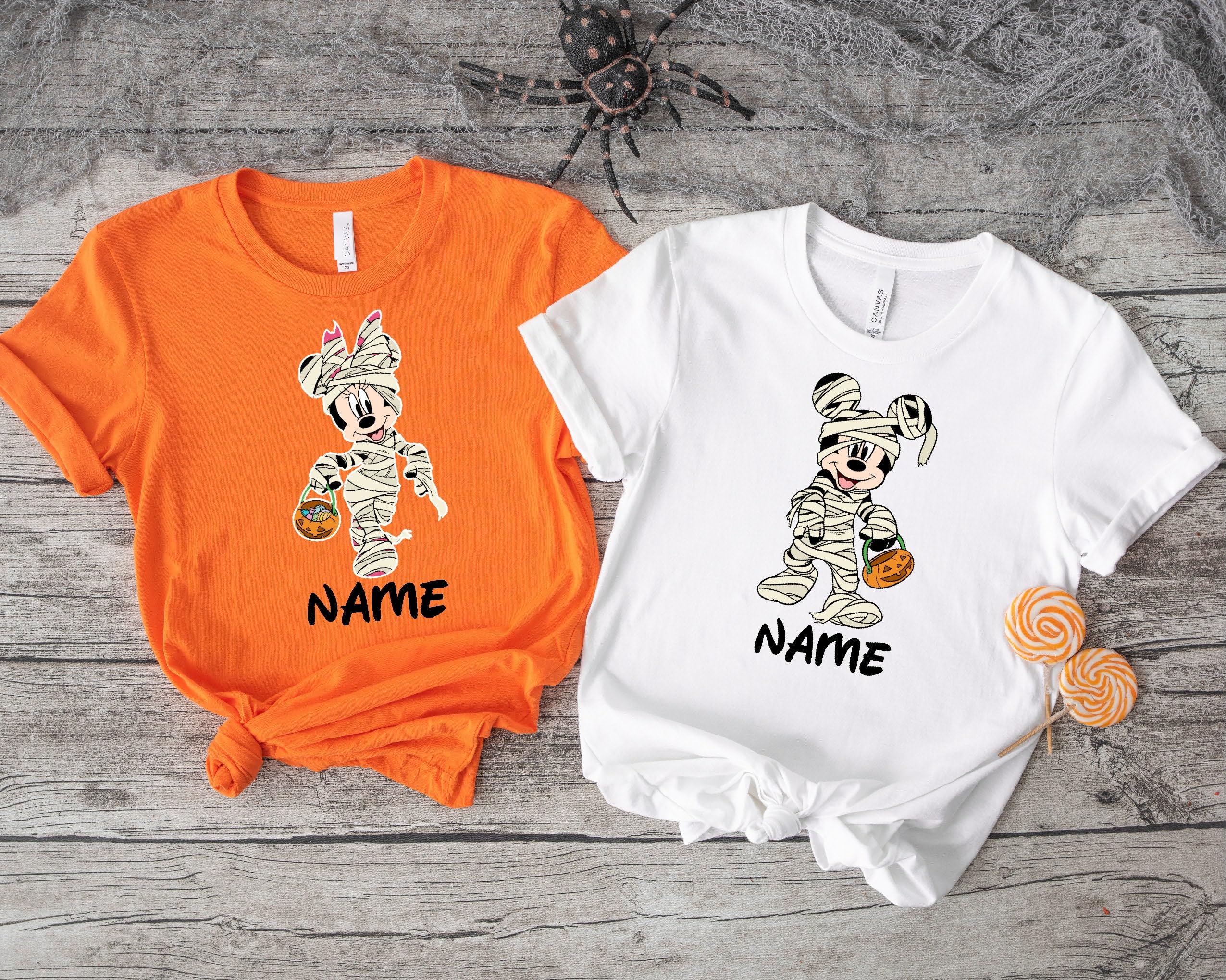 **Custom Halloween Matching Family Shirts - Personalized Mummy & Name Designs for Halloween Parties, Trips & Spooky Season Fun**    **Optimized for SEO & Scenarios:**   