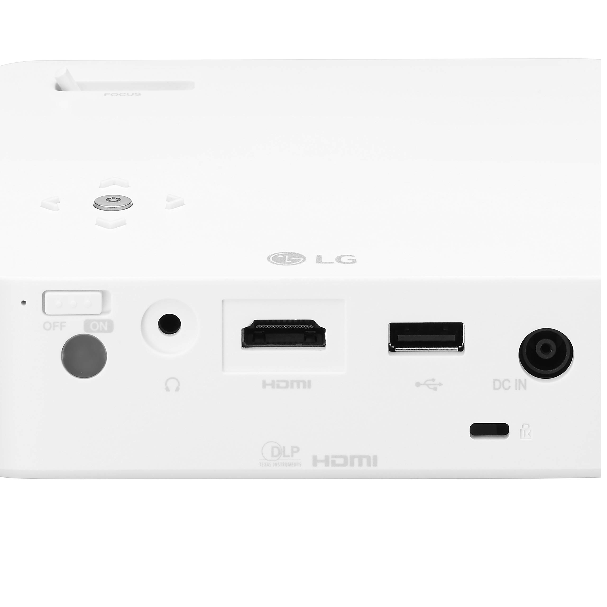 LG PH30N Portable CineBeam Projector - Bluetooth, Built-in Battery, Screen Sharing | HD Home Theater, Outdoor Movie Nights, Business Presentations
