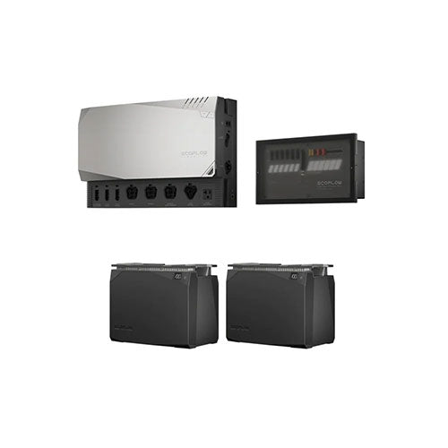 EcoFlow 4kWh Solar Power Kit - Portable Home Battery Backup System for Emergency, Camping & Off-Grid Living