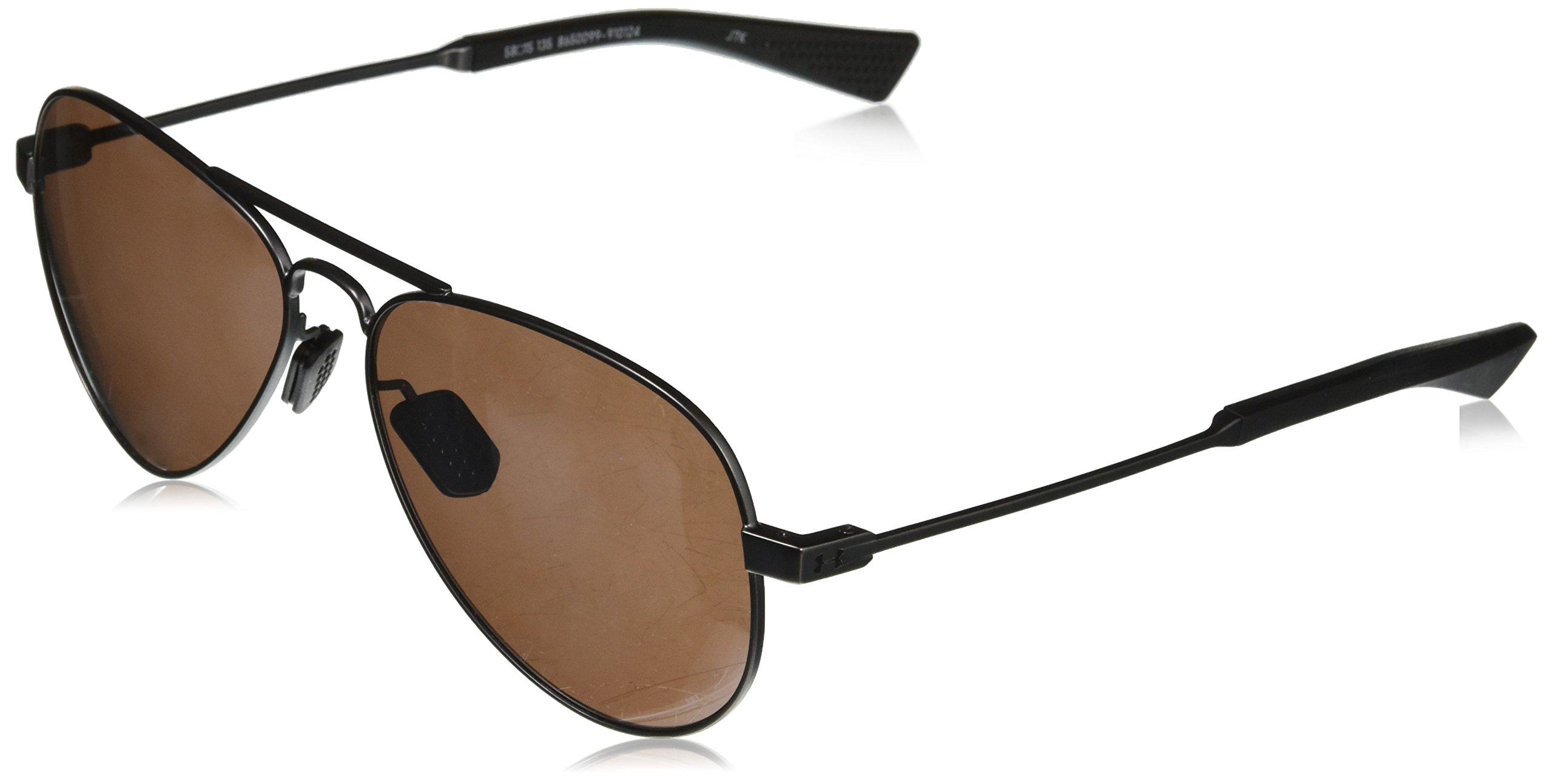 Under Armour Getaway Sunglasses - Polarized Aviator Style for Men & Women - UV Protection, Lightweight & Comfortable - Perfect for Running, Driving & Outdoor Adventures