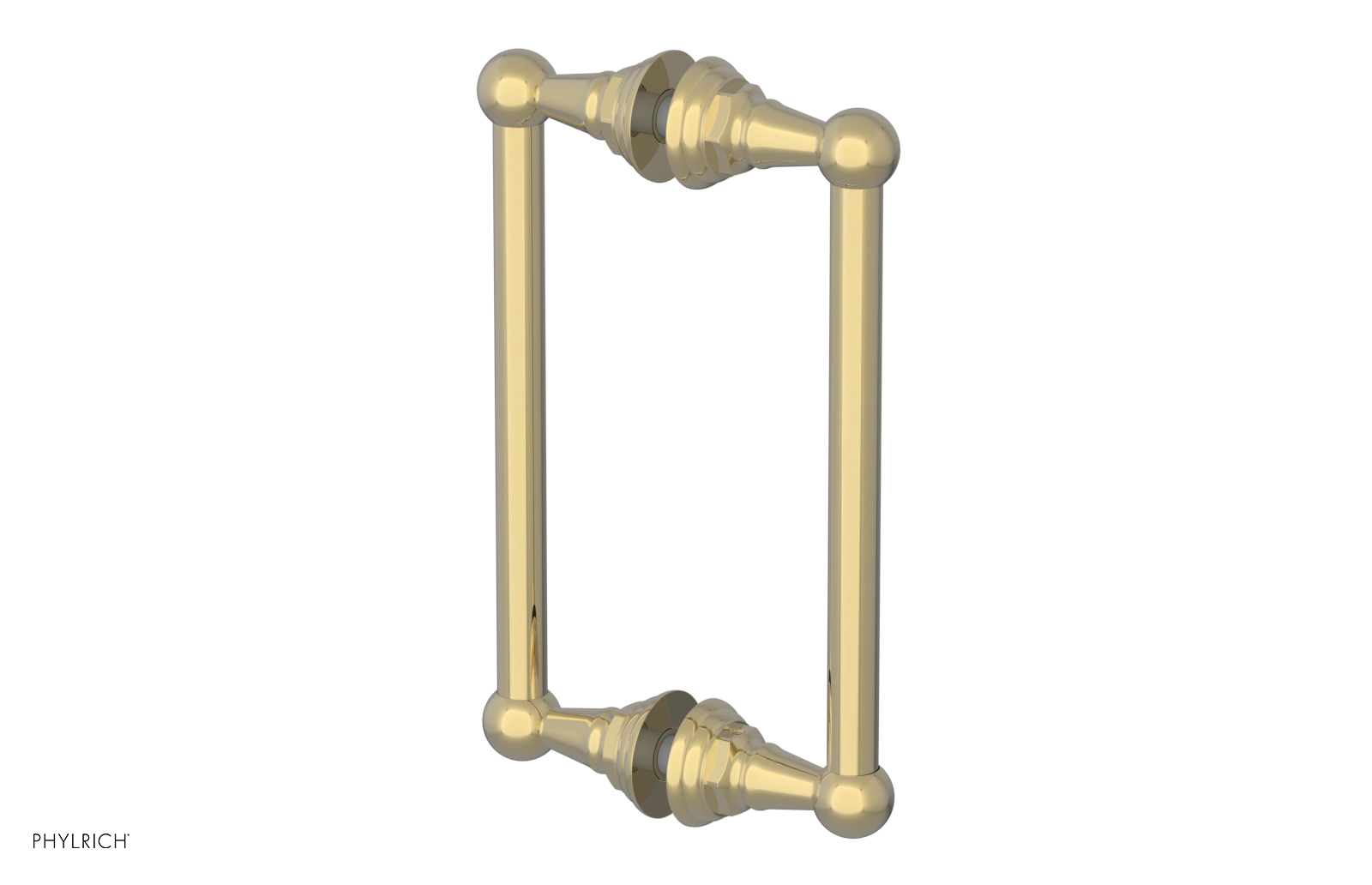 Hex Traditional 8 Double Sided Shower Pull 500 93 08 - Premium Bathroom Hardware for Easy Shower Door Operation - Perfect for Modern and Classic Bathroom Designs