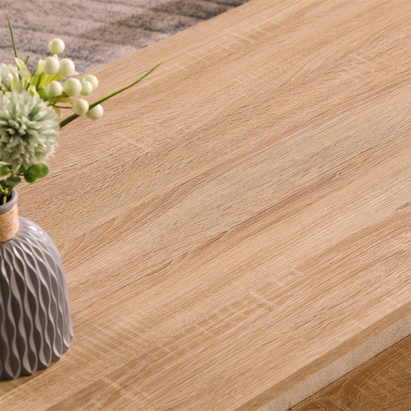 Tauris™ Encore Light Oak Coffee Table - Modern Living Room Furniture for Home Decor & Stylish Gatherings