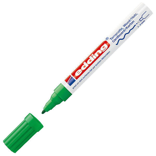 edding 4040 Fine Tip Matte Paint Marker - Permanent Waterproof Ink for DIY, Crafts, Signs & Metal Surfaces - Ideal for Artists, Designers & Industrial Use