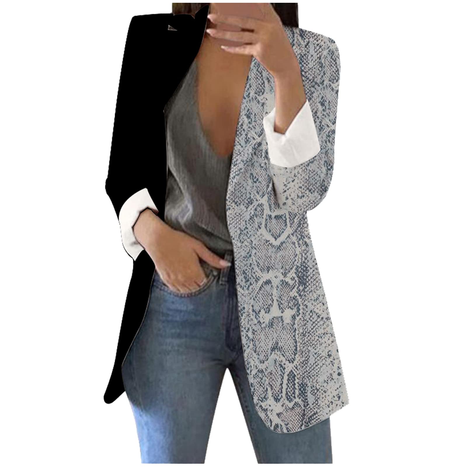 Plus Size Women's Office Blazer Jacket - Professional Business Suit Jacket for Women, Casual Work Wear & Business Attire | Perfect for Office, Meetings, Interviews & Formal Events