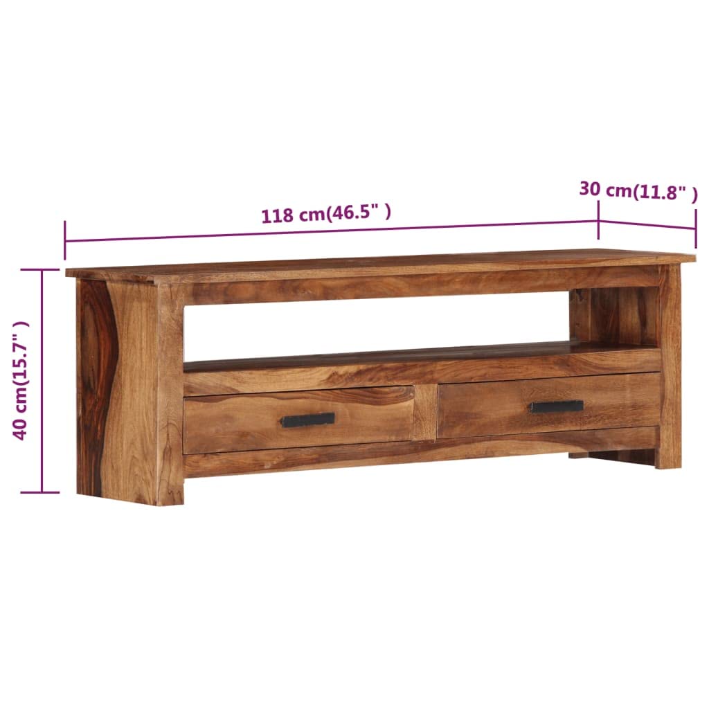Modern TV Stand Entertainment Center - 46.6
