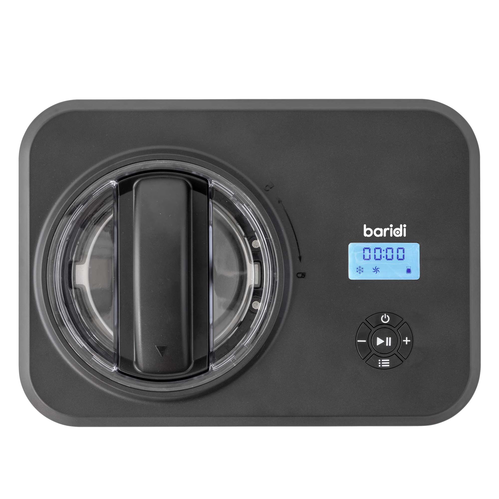 Baridi 1.5L Ice Cream Maker with Fast Freeze Compressor Cooling System - DH240 Model | Perfect for Home Kitchens, Parties & Dessert Shops