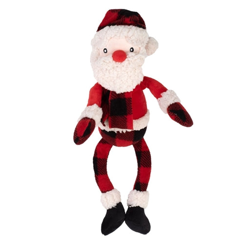 Buffalo Santa Toy - Christmas Plush Stuffed Animal for Kids, Holiday Decorations & Gifts - Perfect for Stocking Stuffers, Tree Ornaments & Festive Home Decor