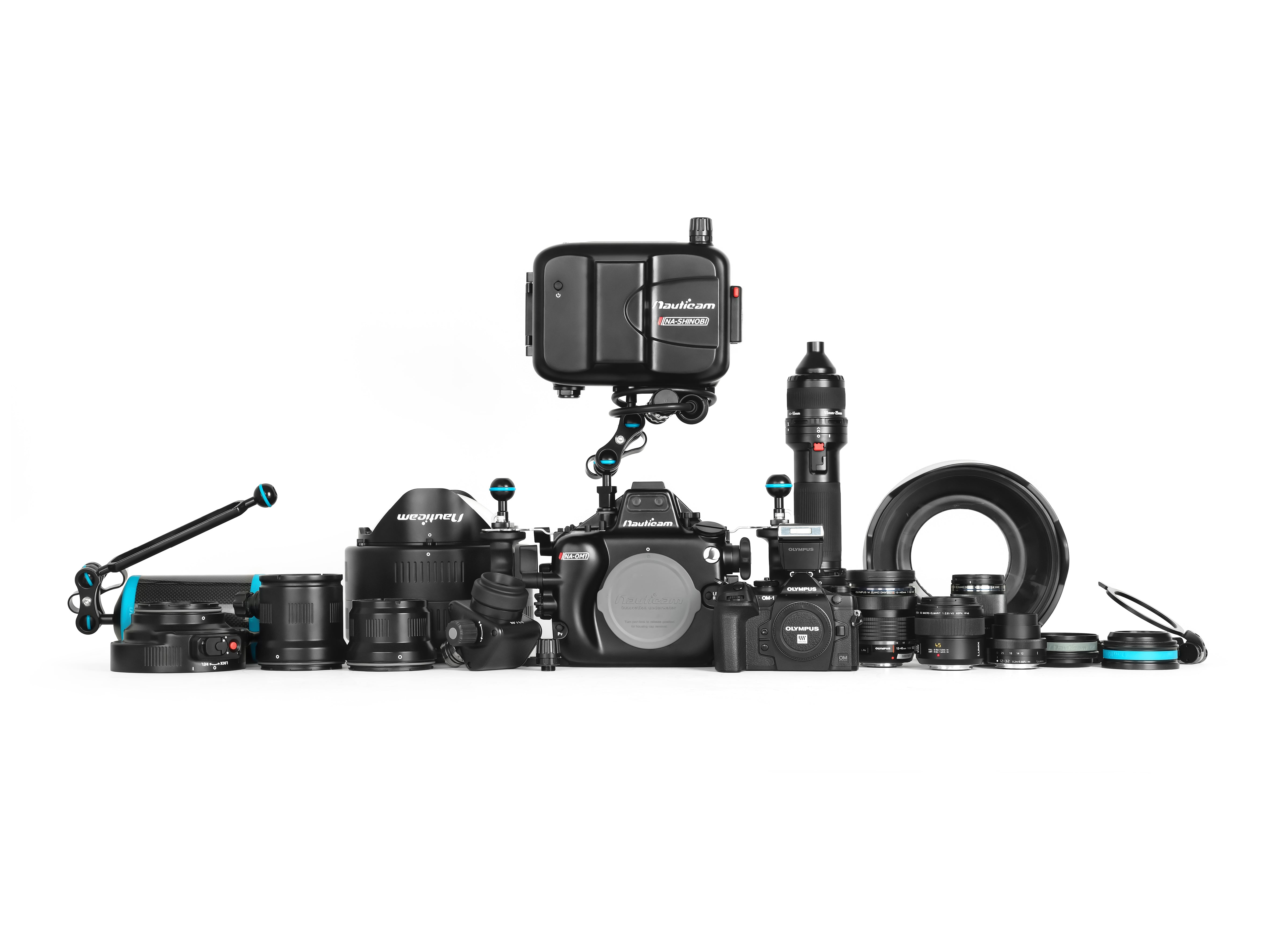 OM System OM-1 & OM-1 Mark II Camera Housing - Waterproof Underwater Case for Scuba Diving, Snorkeling & Marine Photography
