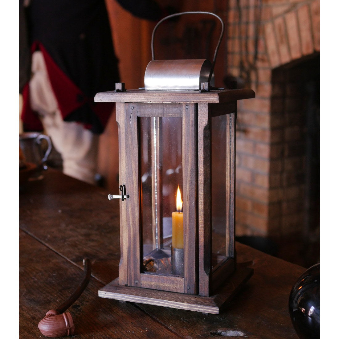 Vintage Heritage Lantern - Classic Outdoor & Indoor Decorative Lighting for Patio, Garden, and Home Decor