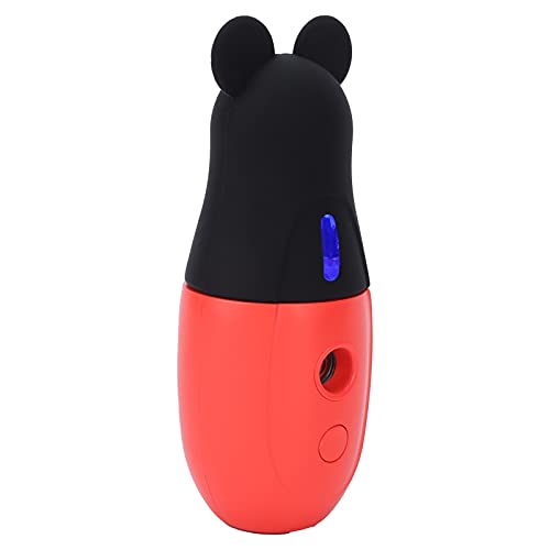 Portable Mini USB Charging Facial Mist Sprayer - Handheld Skin Moisturizer for Women & Girls, Travel-Friendly Face Steamer with Fine Mist for Hydration (Red) | Perfect for Office, Gym, Travel & Daily Skincare Routine