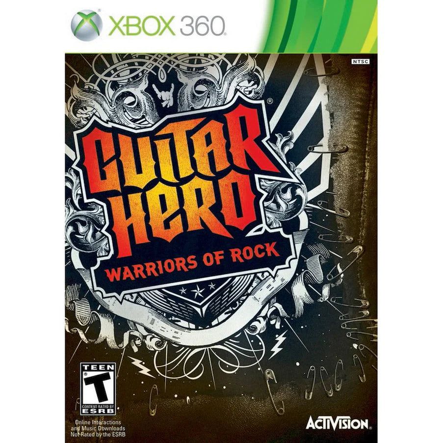 Guitar Hero: Warriors of Rock - Xbox 360 Game | Rock Band Music Video Game for Xbox 360 | Perfect for Parties, Gaming Nights & Music Lovers