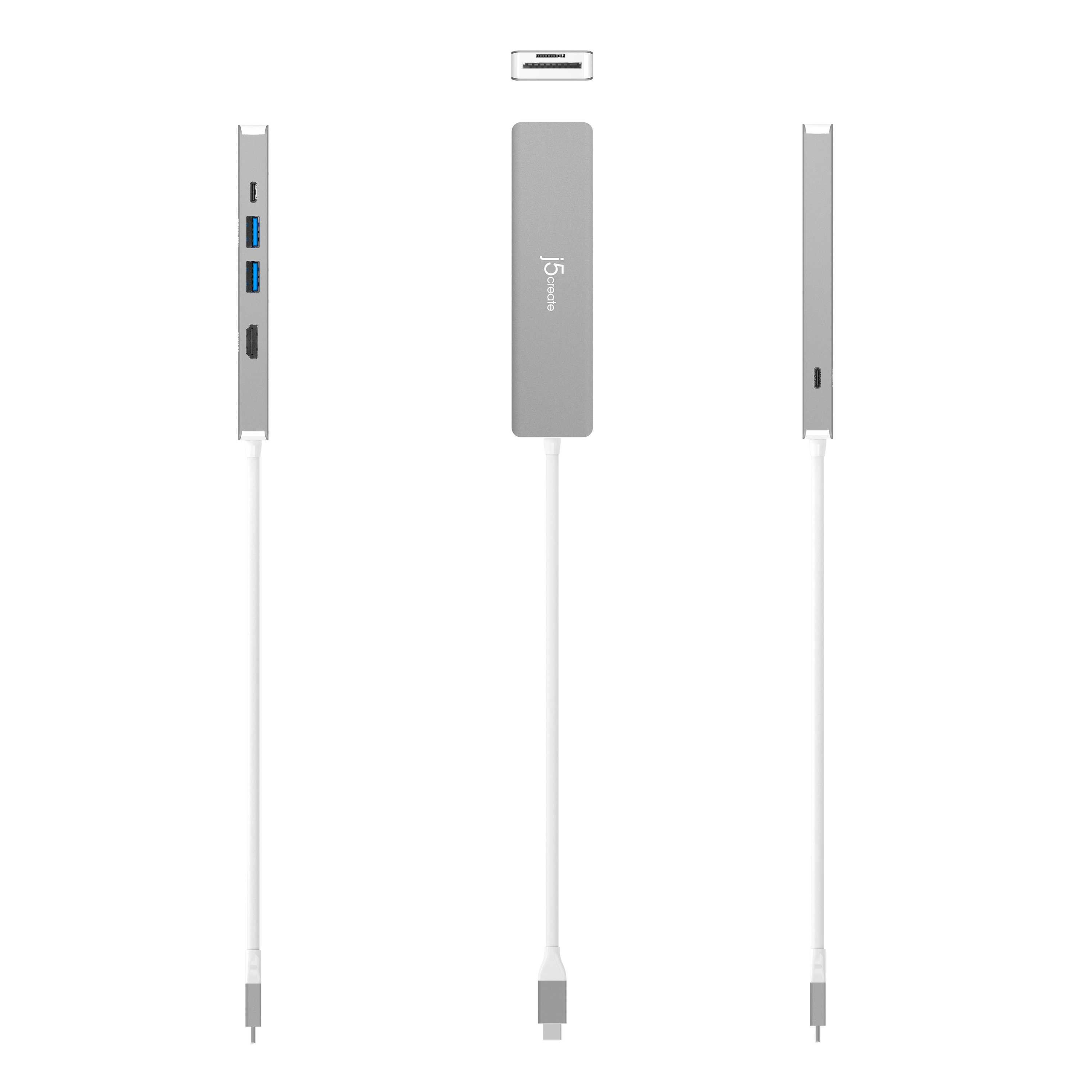 4K60 Elite USB C® 10Gbps Multi-Port Adapter - 4K HDMI, USB 3.0, Ethernet & Power Delivery - Perfect for MacBook Pro, Dell XPS & Surface Laptop