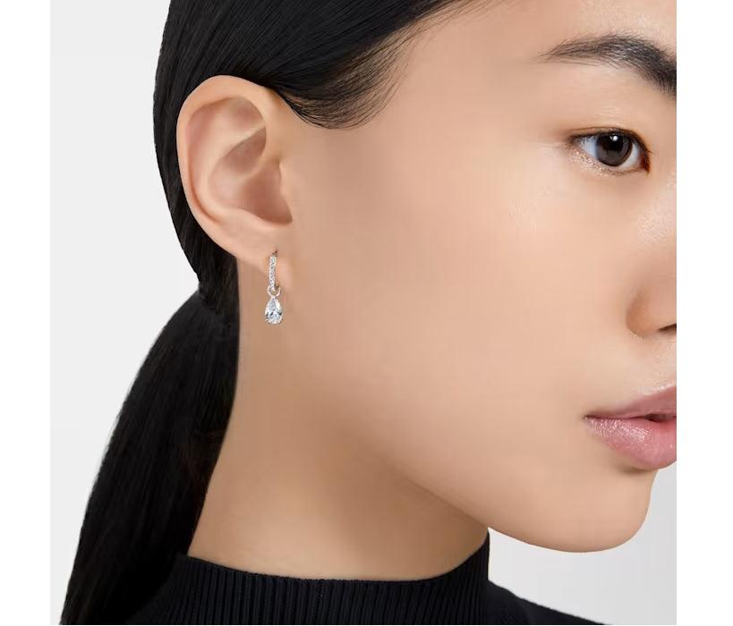 Millenia Hoop Earrings for Women - 14K Gold Plated Dangle Hoops - Trendy Jewelry Gift for Her - Perfect for Parties, Weddings & Everyday Wear