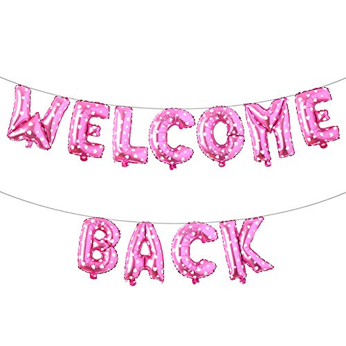 Welcome Back Pink Heart