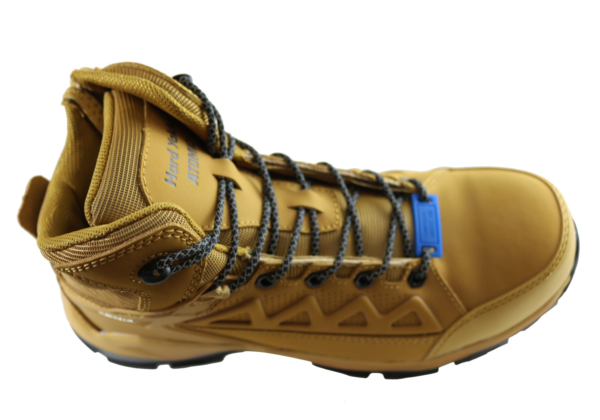 Hard Yakka Men's Comfortable Atomic Hybrid Safety Hiker Boots - Durable Work & Outdoor Hiking Shoes for Construction, Landscaping & Trail Adventures