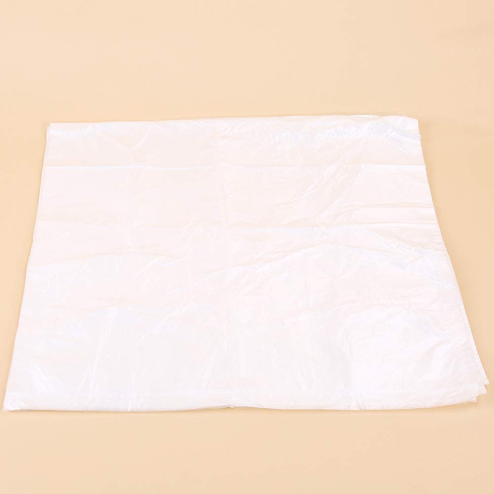 Clear Plastic Car Seat Cover - 100PCS Disposable Transparent Seat Protectors for Car, Office, and Home Furniture Protection