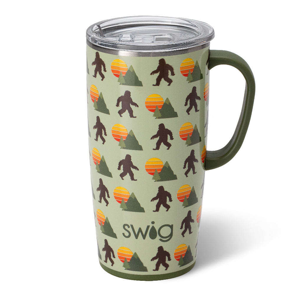 Wild Thing 22oz Insulated Travel Mug - Leak-Proof Stainless Steel Coffee Tumbler for Hot & Cold Drinks - Perfect for Commuting, Camping & Outdoor Adventures