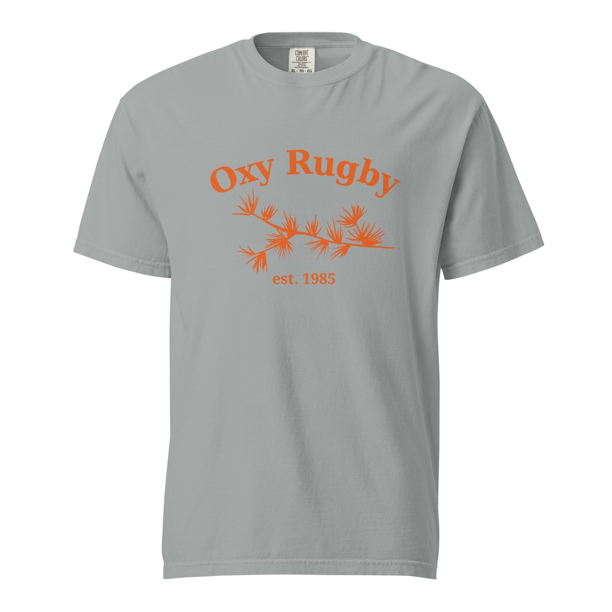Oxy Rugby Garment Dyed T-Shirt - Vintage Style Cotton Tee for Men | Casual Wear, Street Fashion & Sporty Outfits