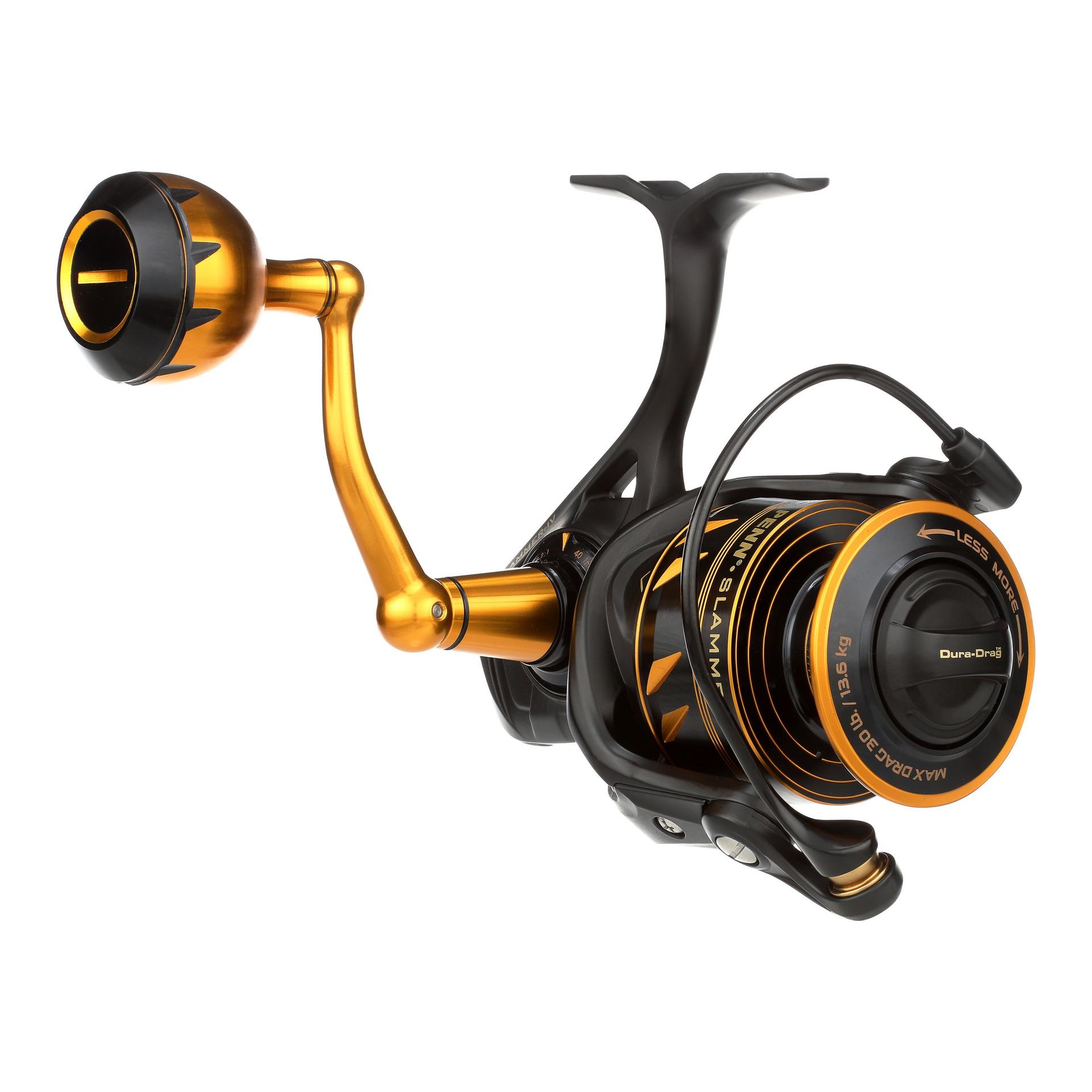 Slammer® IV Bailess Spinning Reel - Saltwater Fishing Reel for Surf, Pier & Offshore Angling | Smooth Drag System | Corrosion-Resistant Design